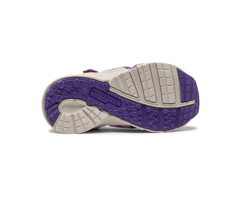 Sandálias Criança - Merrell Hydro Moc Jr. - Marrom/Roxo - ABV472103